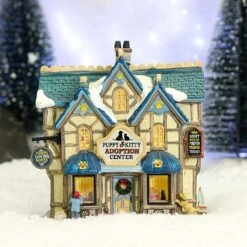 Lemax Puppy And Kitty Adoption Center