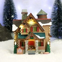 Lemax Chestnut Cabin