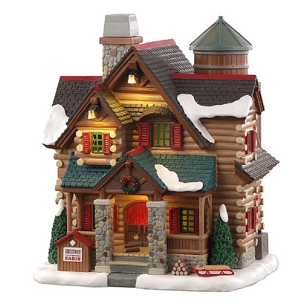 Lemax Chestnut Cabin 2 Lemax Chestnut Cabin - Image 2