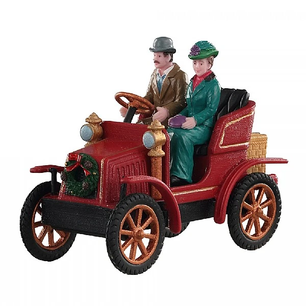 Lemax First Car In Town 1 Lemax First Car In Town