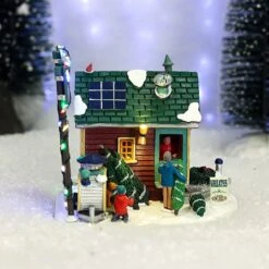 Lemax Tiny House Tree Lot (4.5V)