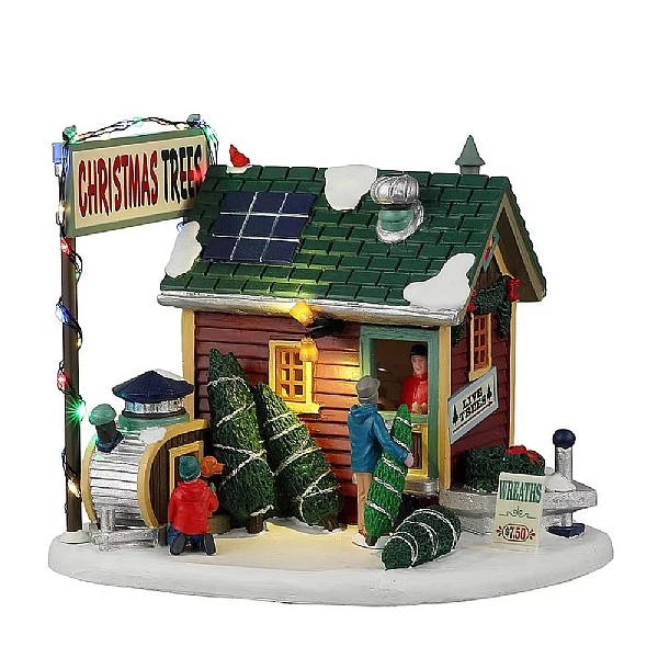 Lemax Tiny House Tree Lot (4.5V) 3 Lemax Tiny House Tree Lot (4.5V) - Image 3