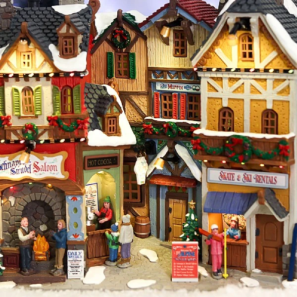 Lemax Alpine Winter Shops (4.5V) 2 Lemax Alpine Winter Shops (4.5V) - Image 2