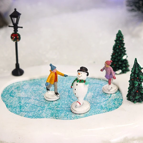 Lemax Frosty Goes Ice Skating 2 Lemax Frosty Goes Ice Skating - Image 2