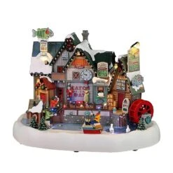 Lemax Birch Creek Ice Fishing Festival -Lemax 1243752 2