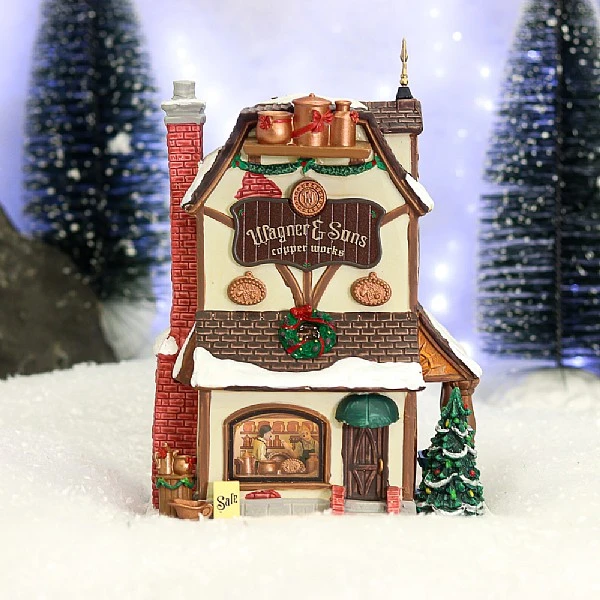 Lemax Wagner & Sons Copper Works 1 Lemax Wagner & Sons Copper Works