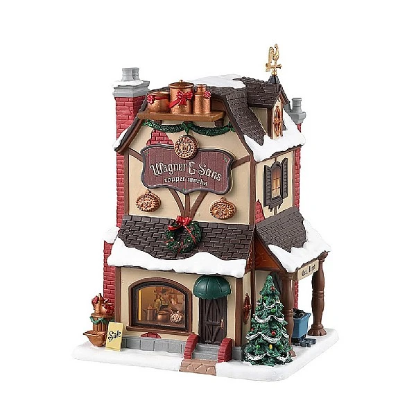 Lemax Wagner & Sons Copper Works 3 Lemax Wagner & Sons Copper Works - Image 3