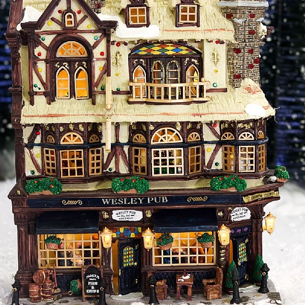 Lemax Wesley Pub 3 Lemax Wesley Pub - Image 3