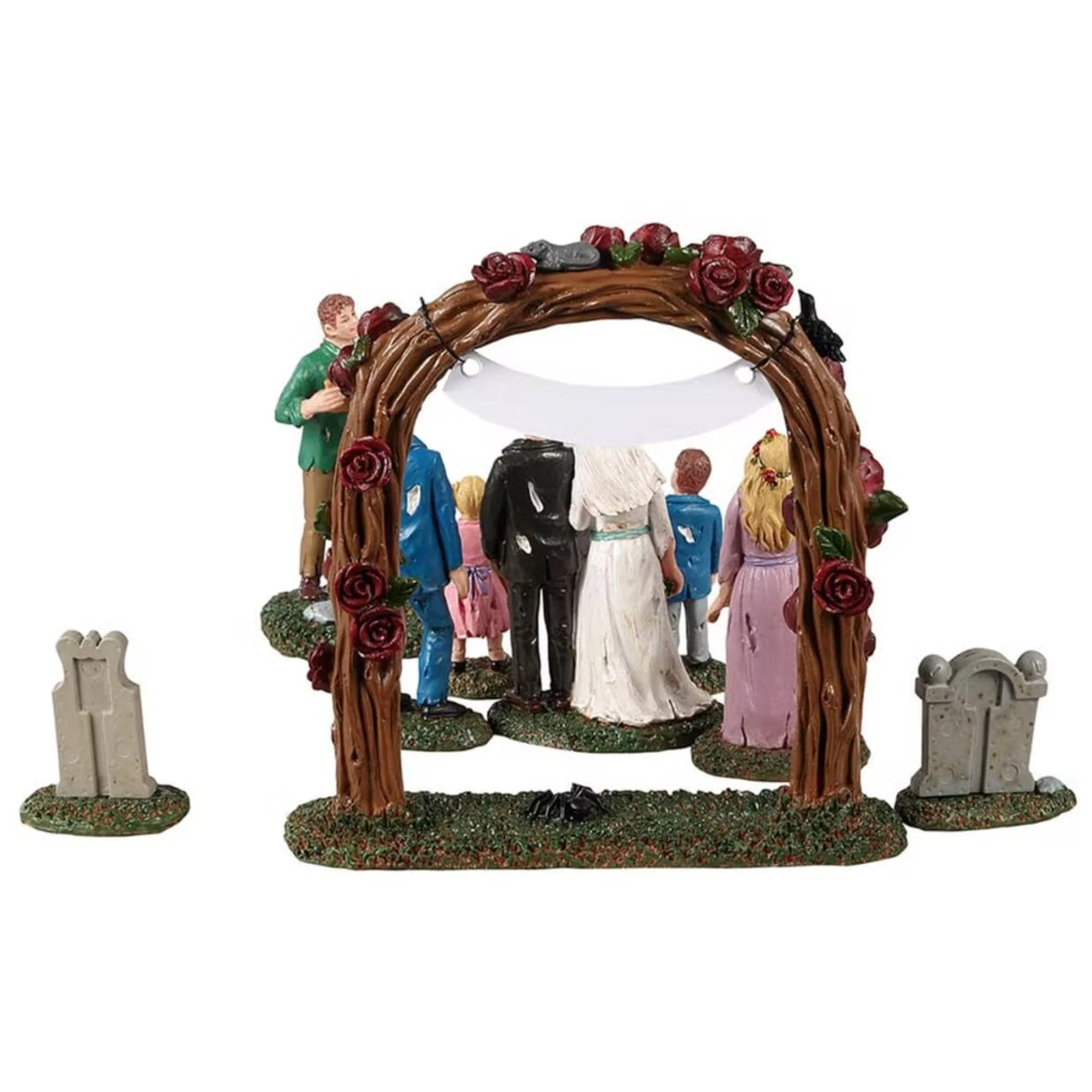 Lemax - Spookytown - Zombie Wedding Party 3 Lemax - Spookytown - Zombie Wedding Party - Image 3