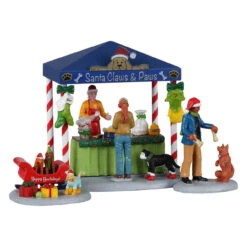 Lemax - Santa Claws & Paws