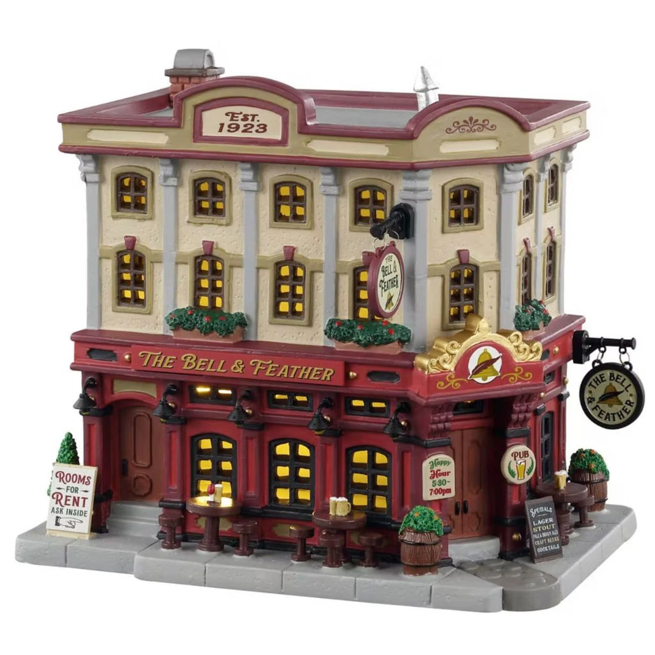 Lemax - The Bell & Feather 1 Lemax - The Bell & Feather