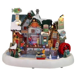 Lemax - Birch Creek Ice Fishing Festival