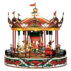 Lemax Santa Carousel 9 Lemax Santa Carousel -Lemax 846077 4