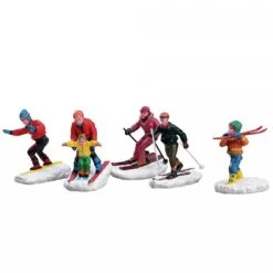 Lemax Winter Fun Figurines (Set Of 5)