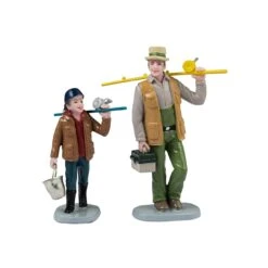 Lemax Fishin‘ Time - 2 Piece Set