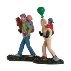 Lemax Coming Home From The Fair, Set Of 2