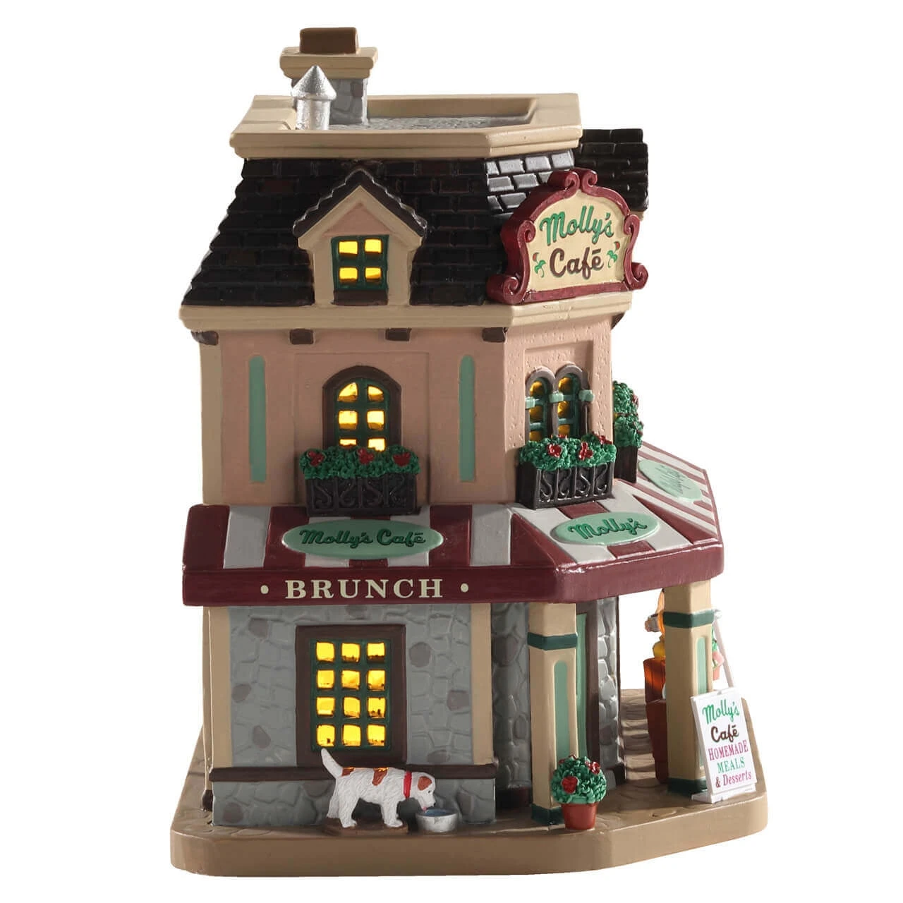 Lemax Molly's Corner Cafe 2 Lemax Molly's Corner Cafe - Image 2