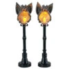 Lemax Gargoyle Lamp Post - 2 Piece Set