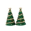 Lemax Classic Village Christmas Trees - 2 Piece Set