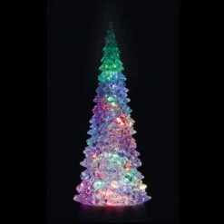 Lemax 11 Inch Crystal Color Changing Tree