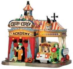 Lemax Creepy Clown Academy
