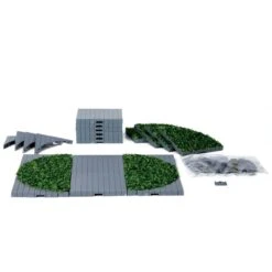 Lemax Complete Plaza Park Grass - 24 Pieces